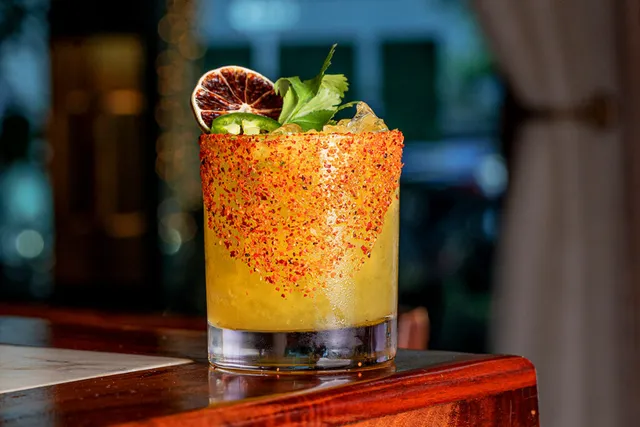 Dishes from the Cocktails menu at Baires Grill Miami Beach
